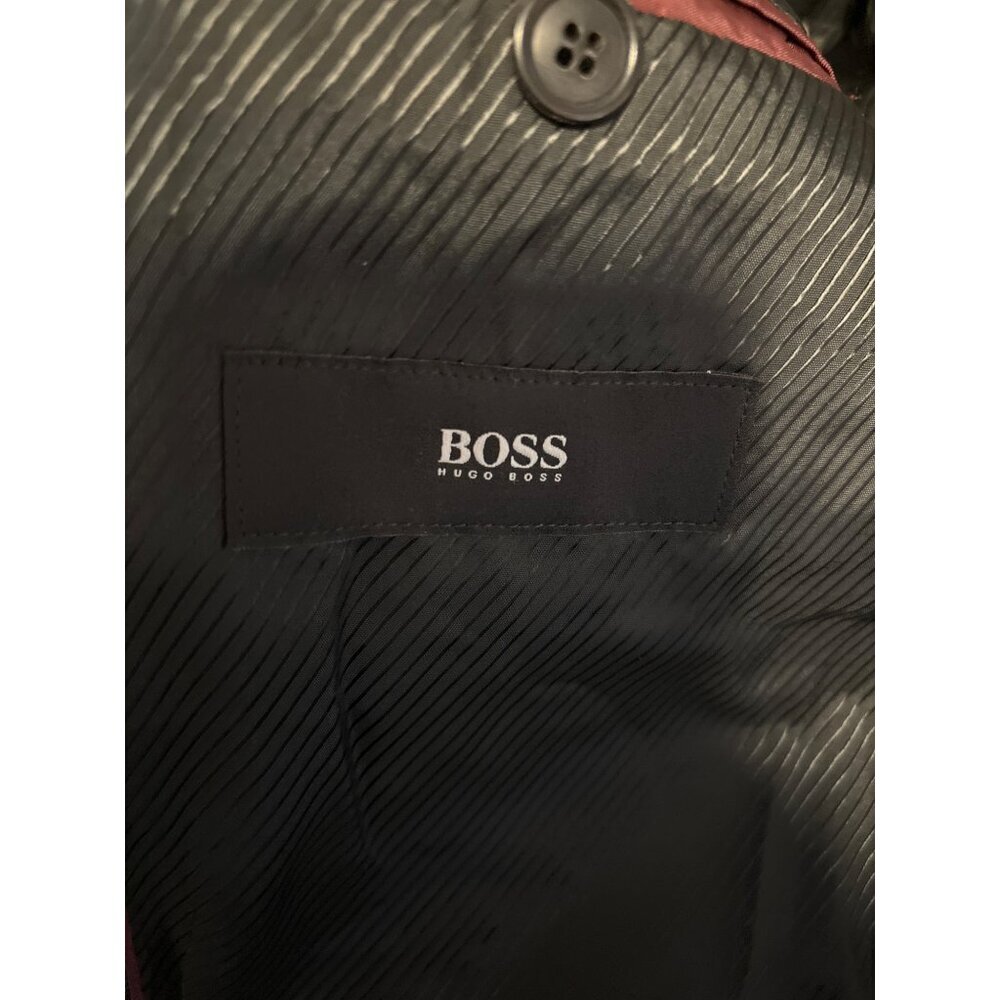 BOSS Hugo Boss Mens Silk Wool Blazer Sports Coat Sz 42L - Picture 6 of 10